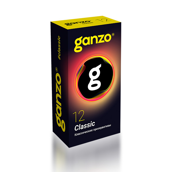 ПРЕЗЕРВАТИВЫ GANZO классик №12