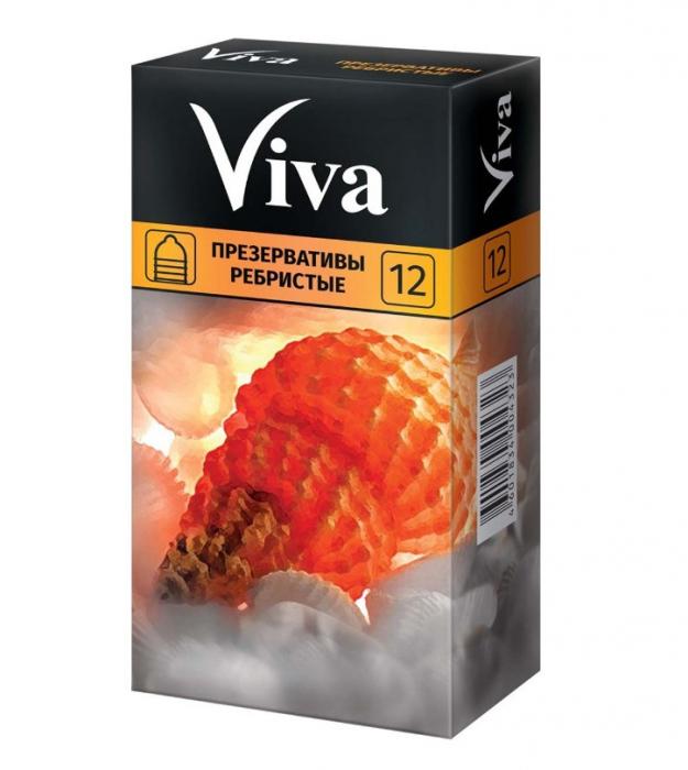 ПРЕЗЕРВАТИВЫ ВИВА ребристые №12