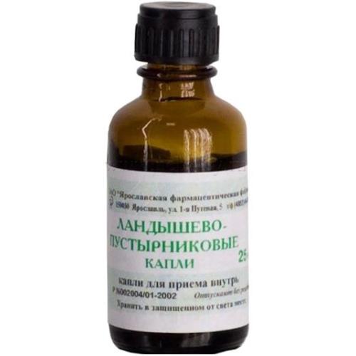 ЛАНДЫШЕВО-ПУСТЫРНИКОВЫЕ КАПЛИ 25 мл