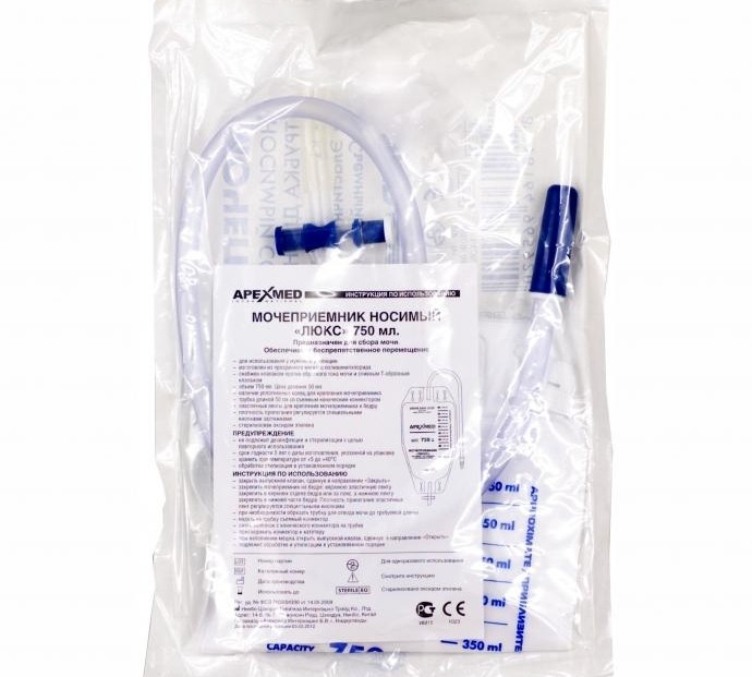 МОЧЕПРИЕМНИК НОЖНОЙ люкс 0,75 л