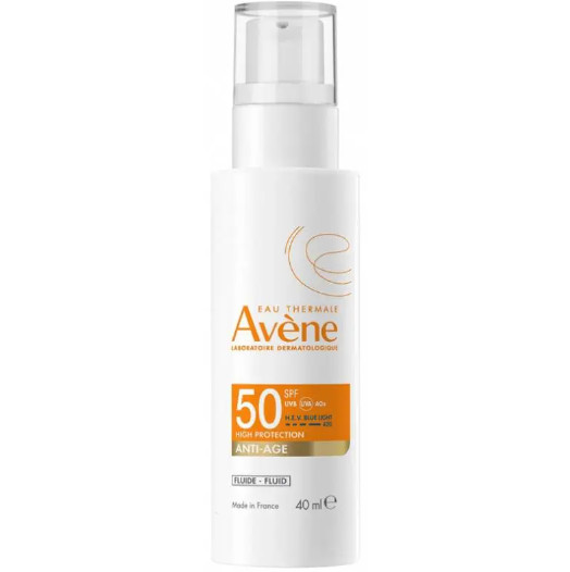 АВЕН (AVENE) ФЛЮИД СОЛНЦЕЗАЩИТНЫЙ 40 мл SPF50+ антивозрастной