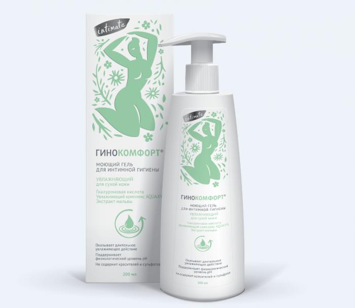 ГИНОКОМФОРТ гель для инт. гигиены увлажнение 200 мл