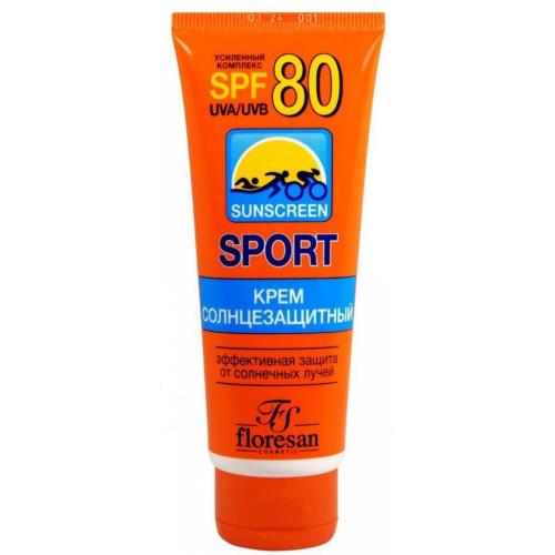 ФЛОРЕСАН СОЛНЕЧН. СЕРИЯ КРЕМ СОЛНЦЕЗАЩИТНЫЙ 60 мл SPF80 для спорта