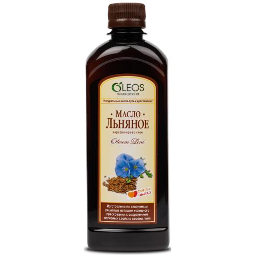 ЛЬНЯНОЕ ОЛЕОС масло внутр. фл. 350 мл