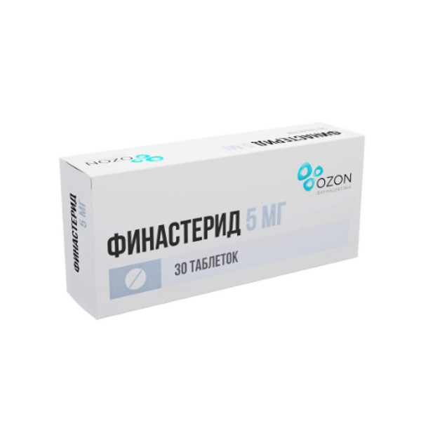 ФИНАСТЕРИД ОЗОН табл. п/о плен. 5 мг №30