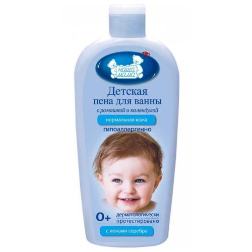 НАША МАМА ПЕНА ДЛЯ ВАНН ДЕТСКАЯ 400 мл для нормальной кожи