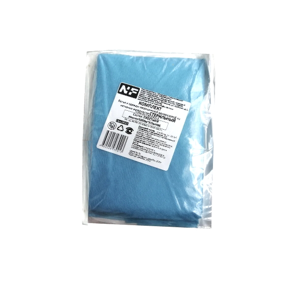 ПРОСТЫНИ ХИРУРГИЧЕСКИЕ СТЕРИЛЬНЫЕ 1 400мм х 800мм №1