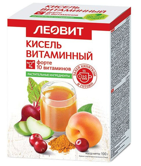 ЛЕОВИТ КИСЕЛЬ ВИТАМИННЫЙ ФОРТЕ 20 гр №5