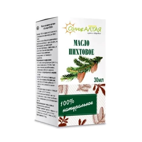 МАСЛО ЭФИРНОЕ ПИХТА фл. 30 мл