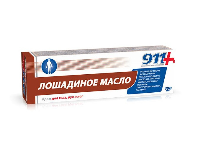 911 ЛОШАДИНОЕ МАСЛО крем для тела 100 мл