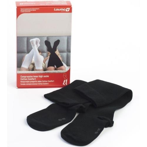 ГОЛЬФЫ КОМПРЕССИОННЫЕ ЛАУМА черные 1 класс компр. р.36-38