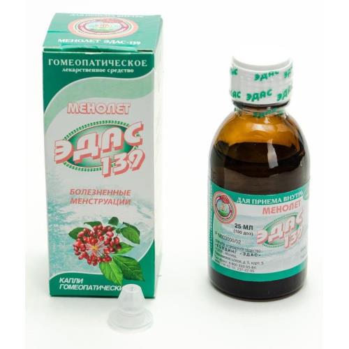 ЭДАС-939 (МЕНОЛЕТ) гранулы гомеопатич. 20 гр