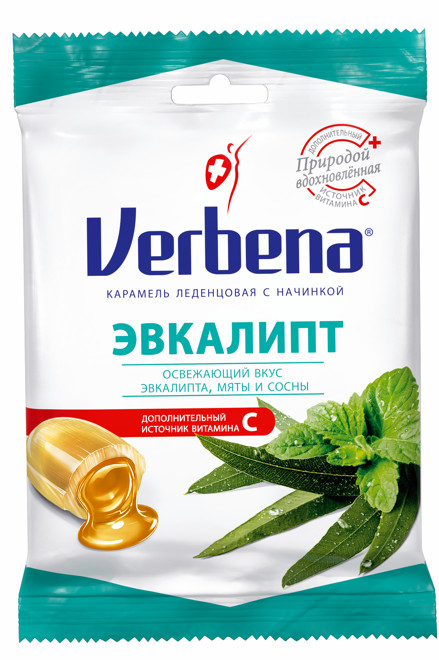 ВЕРБЕНА леденцы эвкалипт 60 гр