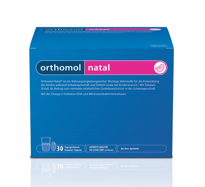 ОРТОМОЛЬ НАТАЛ ПЛЮС капс. №30 + пак. №30