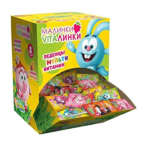 МАЛИНКИ-ВИТАЛИНКИ леденцы мультивитамин 8 гр №20