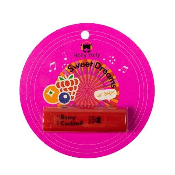 HOLLY POLLY (ХОЛЛИ ПОЛЛИ) БАЛЬЗАМ ДЛЯ ГУБ 4,8 гр ягодный