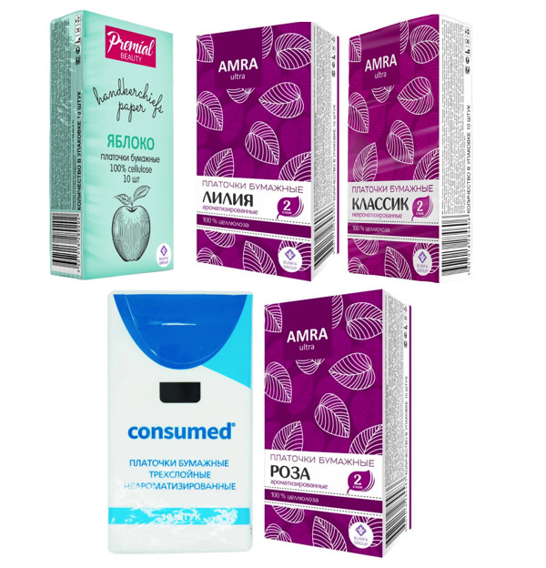 ПЛАТОЧКИ БУМАЖНЫЕ №100