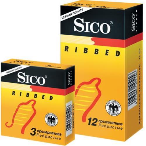 ПРЕЗЕРВАТИВЫ SICO RIBBED рельефные №3