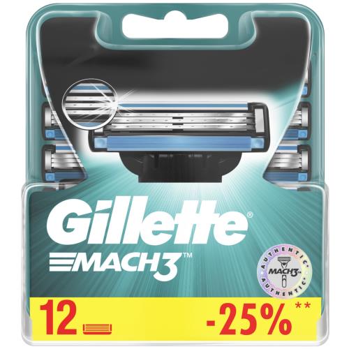 ЖИЛЛЕТТ (GILLETTE) MACH3 КАССЕТА №12