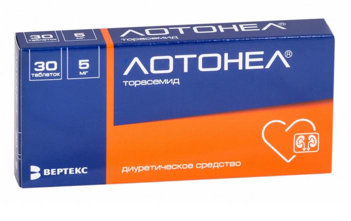 ЛОТОНЕЛ табл. 5 мг №30