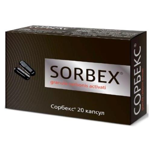 СОРБЕКС капс. 250 мг №20