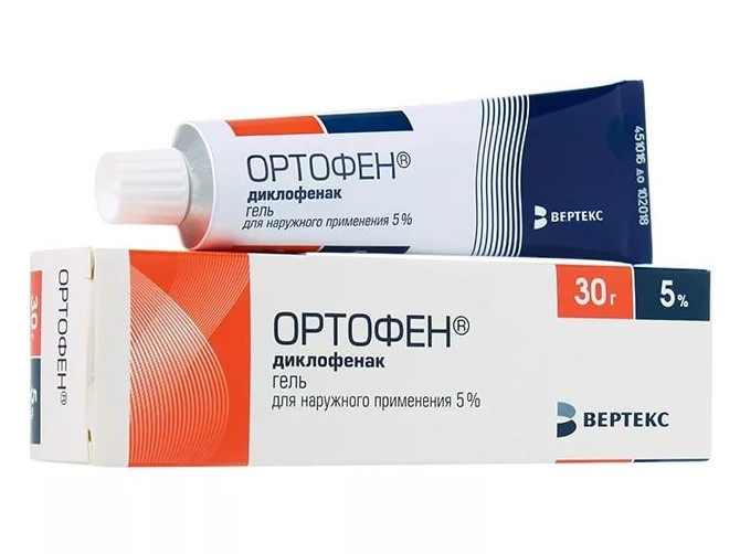 ОРТОФЕН ВЕРТЕКС гель 5% 30 гр