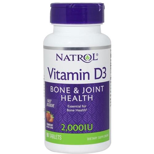 НАТРОЛ ВИТАМИН Д3 табл. д/рассас. 2000 МЕ №90