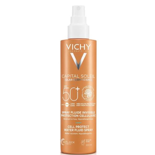 ВИШИ (VICHY) К.С. СПРЕЙ-ФЛЮИД СОЛНЦЕЗАЩИТНЫЙ 200 мл SPF 50+ легкий