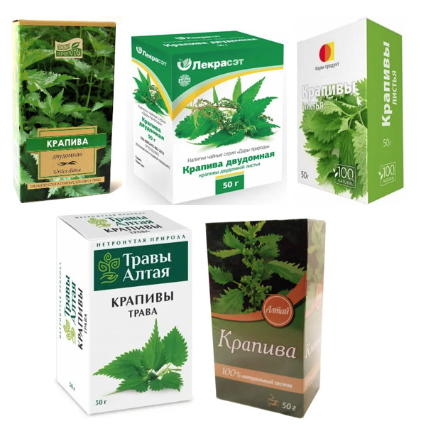 ФИТОЧАЙ КРАПИВА ЛИСТЬЯ 50 гр