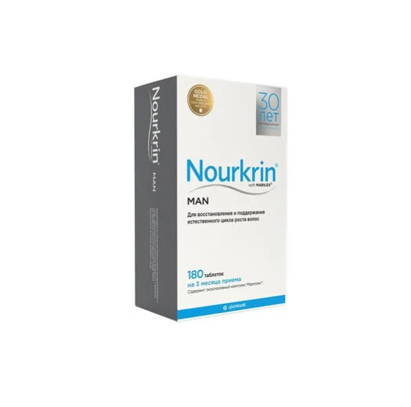 НУРКРИН ДЛЯ МУЖЧИН табл. №180