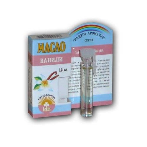 МАСЛО ЭФИРНОЕ ВАНИЛЬ ЛЕКУС 1,5 мл