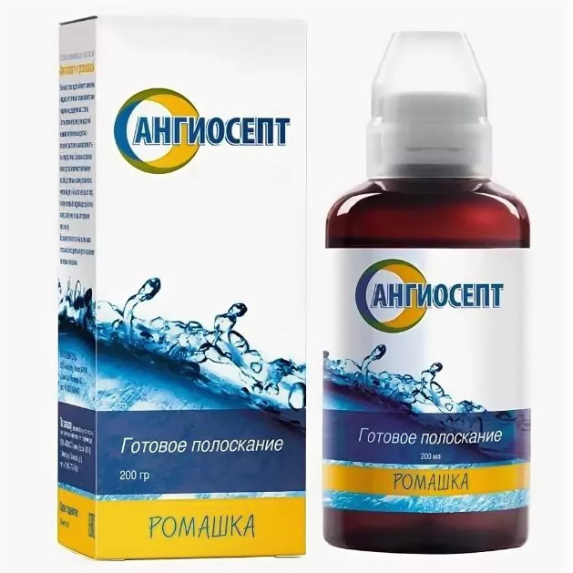 АНГИОСЕПТ р-р наруж. ромашка 200 мл