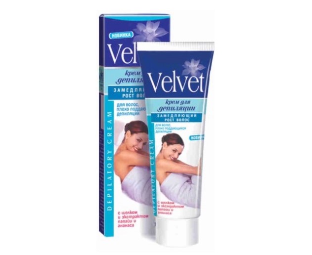 ВЕЛЬВЕТ КРЕМ ДЛЯ ДЕПИЛЯЦИИ 100 мл замедляющ. рост волос