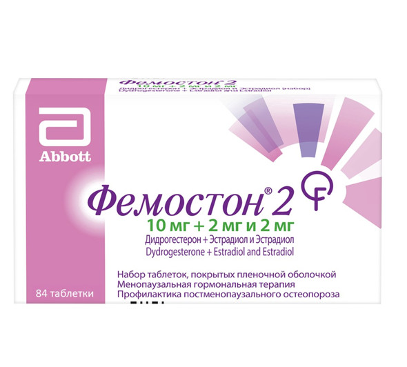 ФЕМОСТОН табл. п/о плен. 2/10 №84