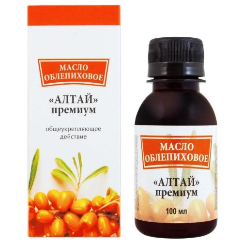 ОБЛЕПИХОВОЕ МАСЛО АЛТАЙ ПРЕМИУМ ВИТАТЕКА р-р масл. внутр. фл. 100 мл