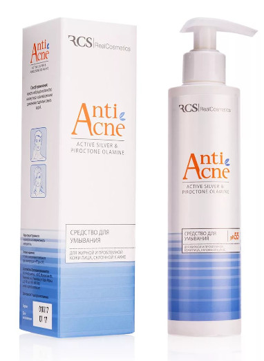 RCS СРЕДСТВО ДЛЯ УМЫВАНИЯ 200 мл для жирной кожи