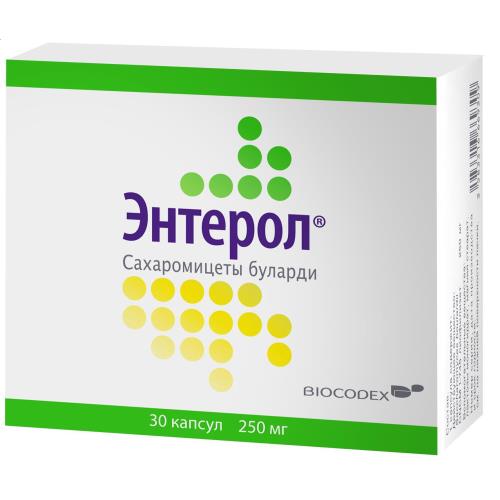 ЭНТЕРОЛ капс. 250 мг №30 блистер