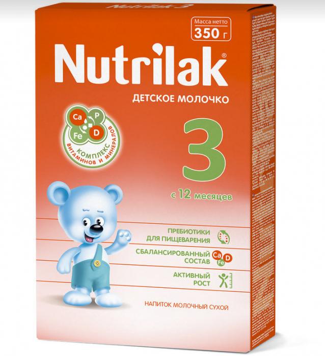НУТРИЛАК СМЕСЬ СУХАЯ МОЛОЧНАЯ-3 350 гр