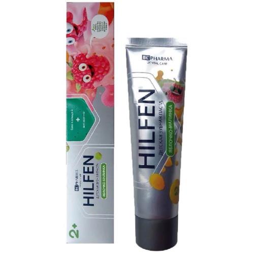 ХИЛФЕН ЗУБНАЯ ПАСТА ДЕТСКАЯ 60 гр яблоко/малина