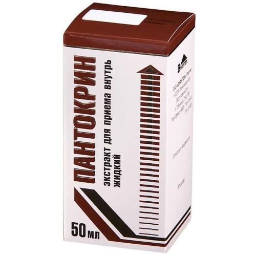 ПАНТОКРИН экстракт внутр. фл. 50 мл
