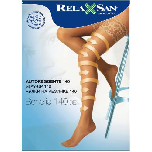 ЧУЛКИ КОМПРЕССИОННЫЕ РЕЛАКСАН 140 DEN телесный р.3