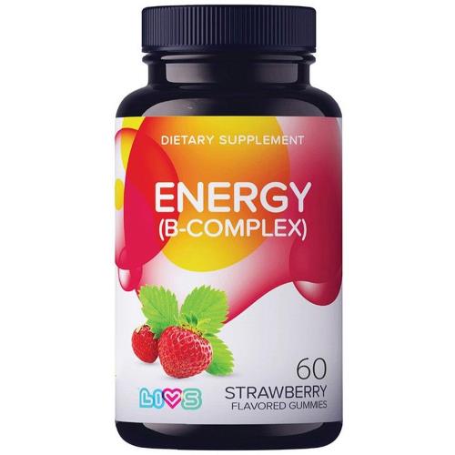 LIVS КОМПЛЕКС ВИТАМИНОВ В ПЛЮС ВИТАМИН С пастилки фрукты/ягоды №60