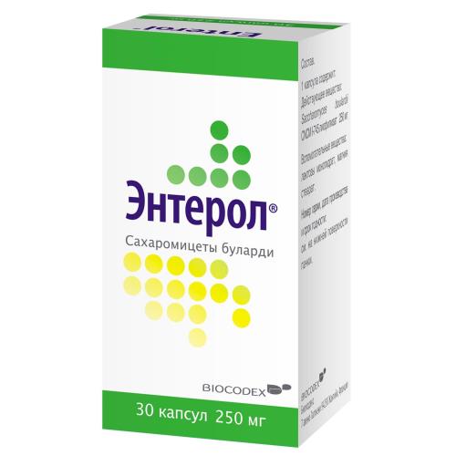 ЭНТЕРОЛ капс. 250 мг №30