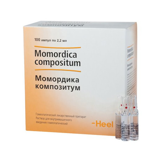МОМОРДИКА КОМПОЗИТУМ р-р д/инъекц. амп. 2,2 мл №100