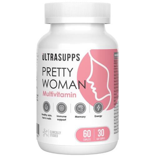 ULTRASUPPS ВИТАМИННО-МИНЕРАЛЬНЫЙ КОМПЛЕКС каплеты для женщин №60