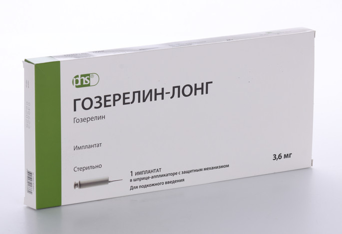 ГОЗЕРЕЛИН-ЛОНГ имплант 3,6 мг шприц №1