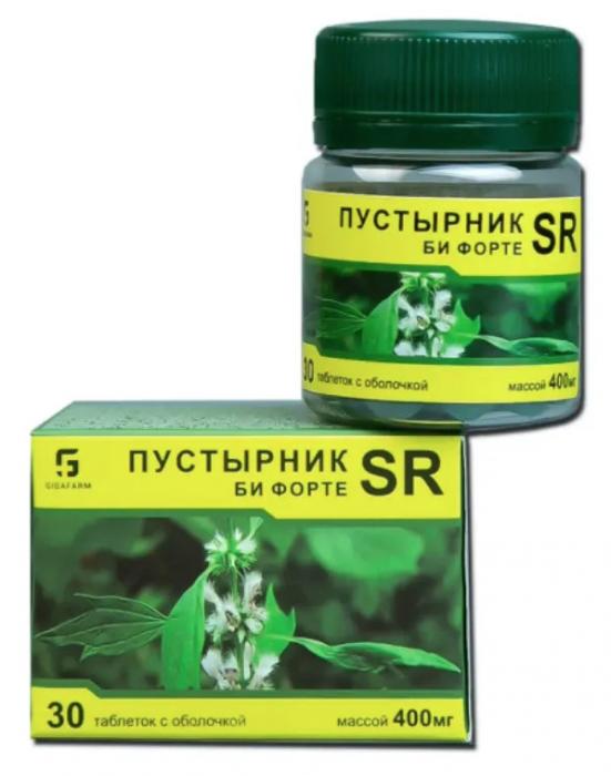 ПУСТЫРНИК ФОРТЕ табл. 400 мг №30