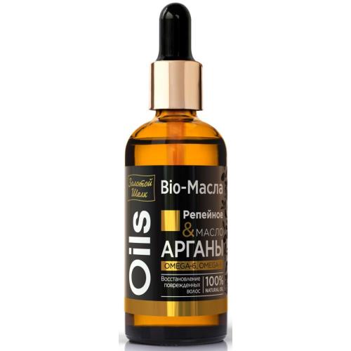 ЗОЛОТОЙ ШЕЛК РЕПЕЙН. МАСЛО ДЛЯ ВОЛОС 100 мл масло арганы