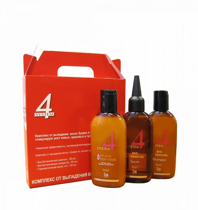 СИСТЕМА 4 КОМПЛЕКС ОТ ВЫПАДЕНИЯ ВОЛОС НАБОР (шамп. + маска + сыворотка)
