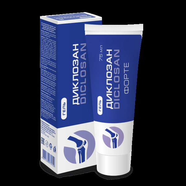 ДИКЛОЗАН ФОРТЕ гель 75 мл